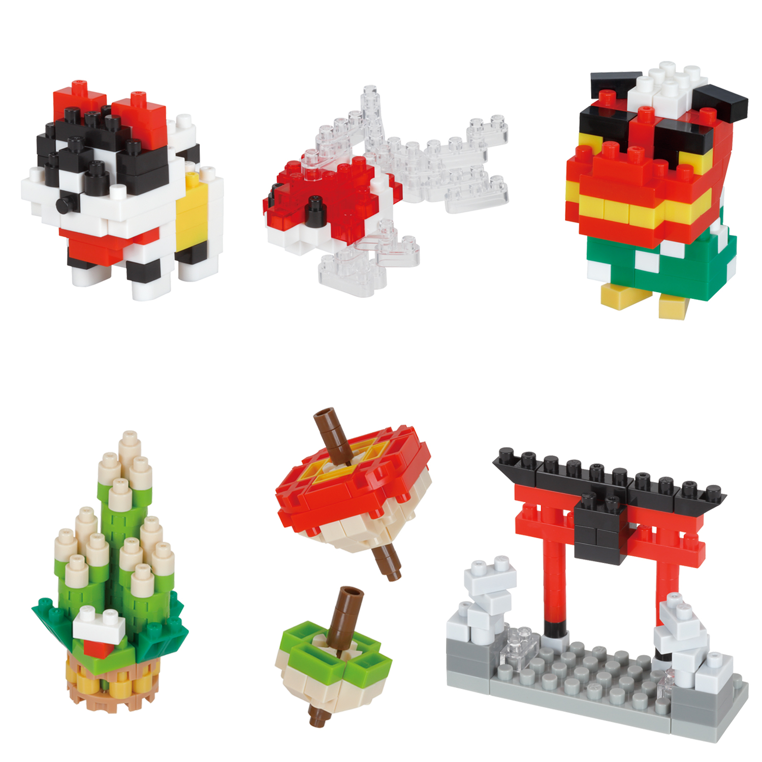 ミニナノ 縁起物 2021 | CATALOG | nanoblock® | ブランド一覧 | カワダ公式オリジナルブランドサイト