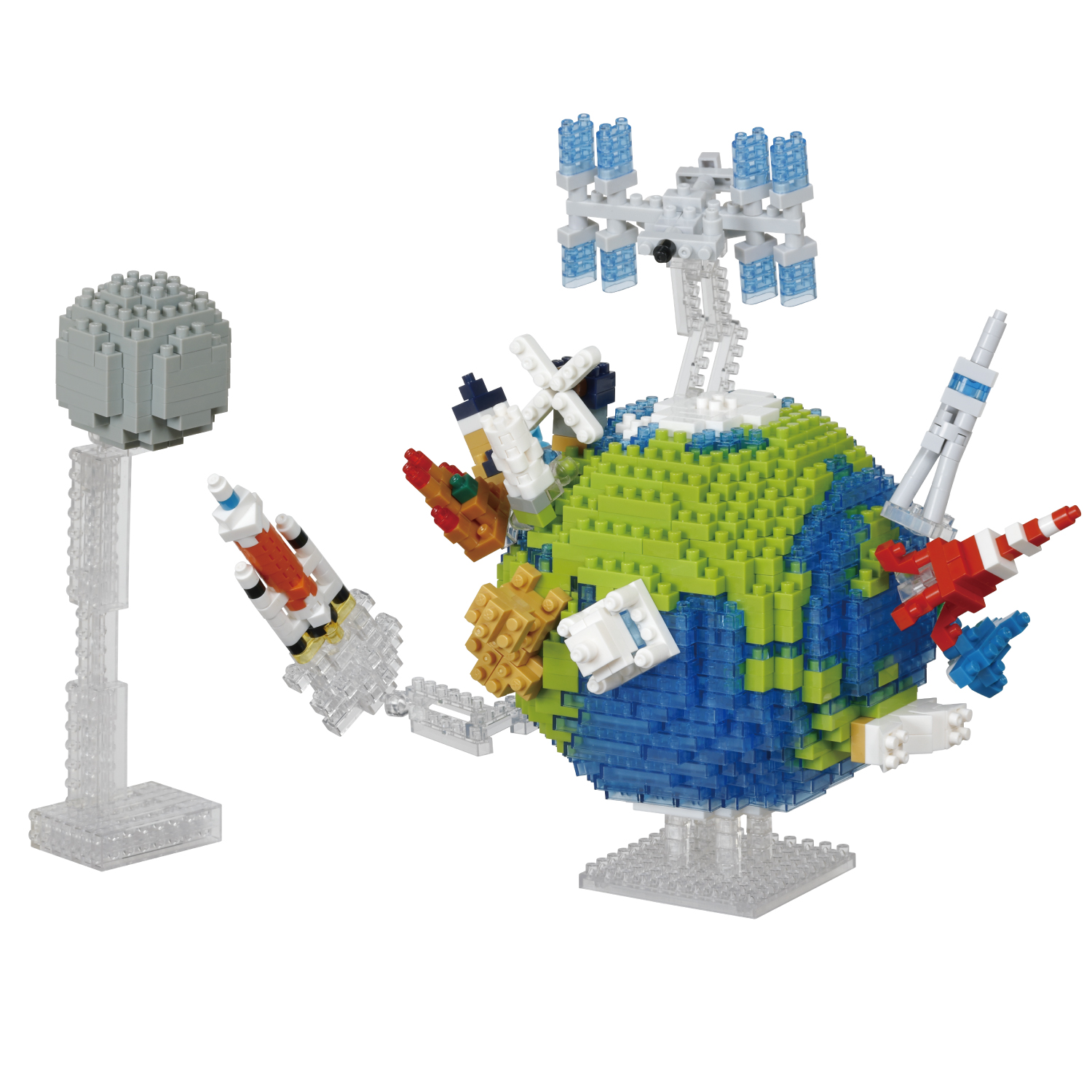 PLANET EARTH u0026 THE MOON | CATALOG | nanoblock® | ブランド一覧 | Kawada Official  Original Brand Site