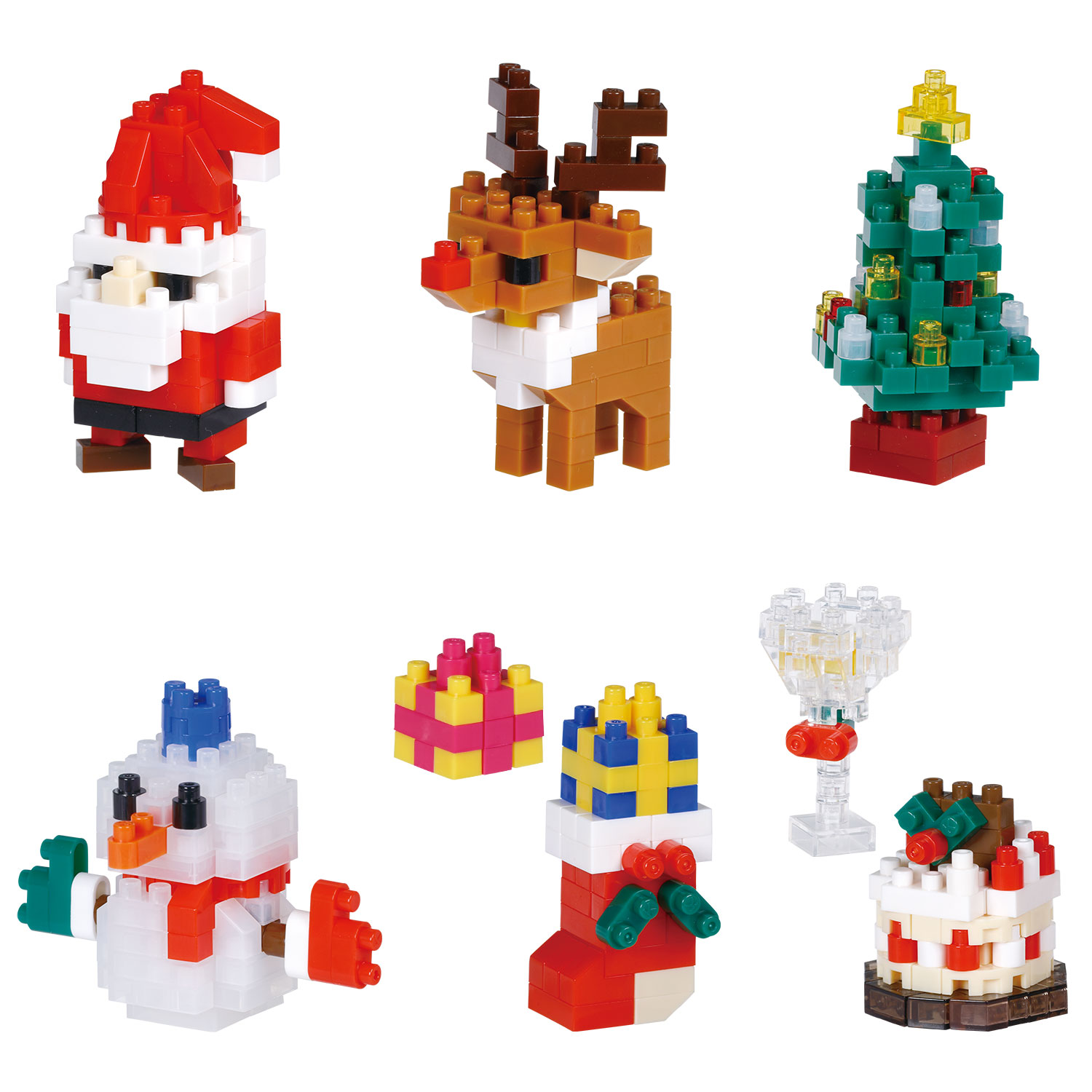 ミニナノ クリスマス | CATALOG | nanoblock® | ブランド一覧 | カワダ公式オリジナルブランドサイト