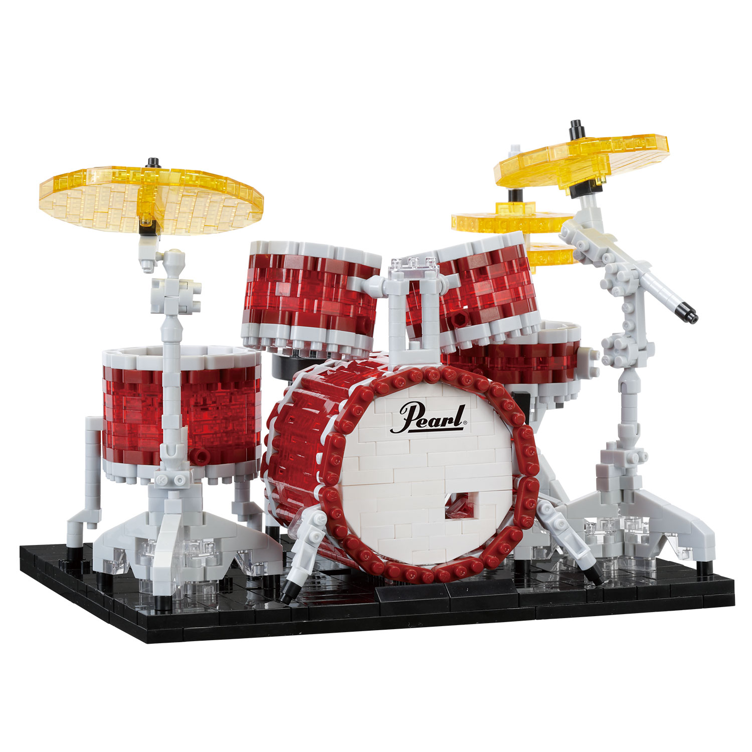 Pearl Drum Set “MASTERS” | CATALOG | nanoblock® | ブランド一覧 | Kawada Official  Original Brand Site